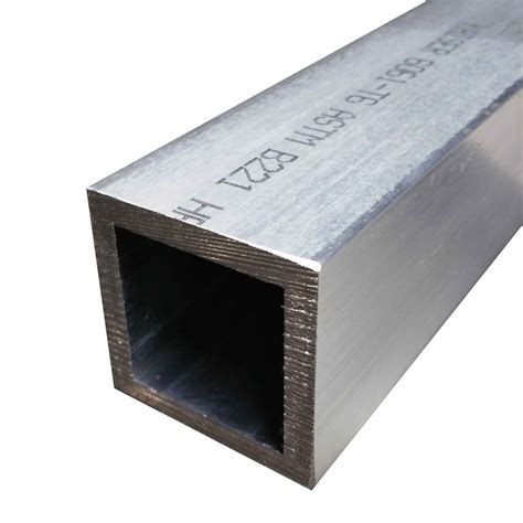 2x2 aluminum square tubing.